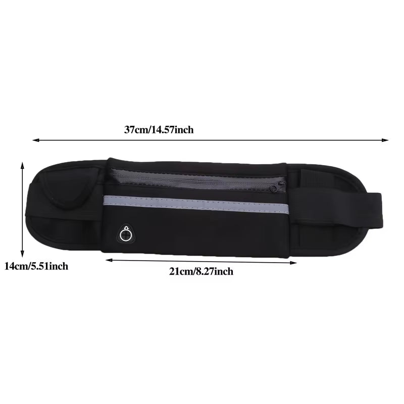  Sport Running Waist Bag – Secure & Comfortable Fanny Pack for Men & Women