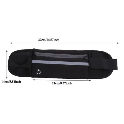  Sport Running Waist Bag – Secure & Comfortable Fanny Pack for Men & Women