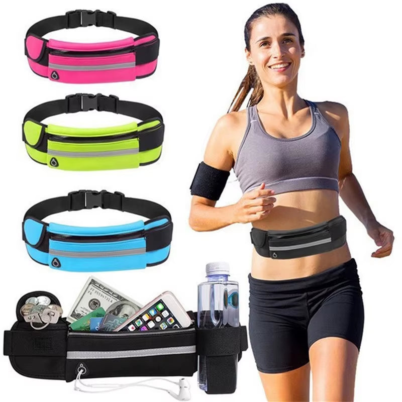  Sport Running Waist Bag – Secure & Comfortable Fanny Pack for Men & Women